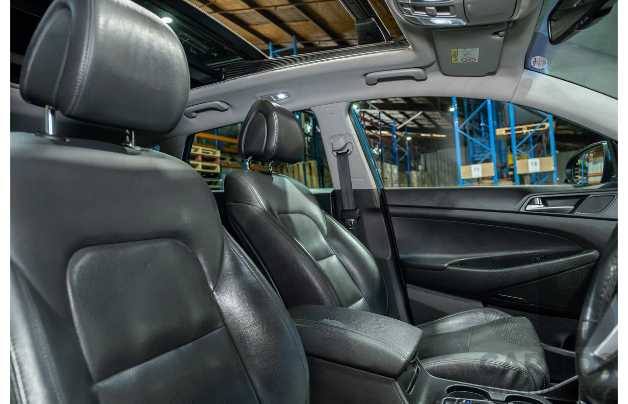 3/2017 Hyundai Tucson Highlander (AWD) TLE 4d Wagon Metallic Blue Turbo Diesel 2.0L