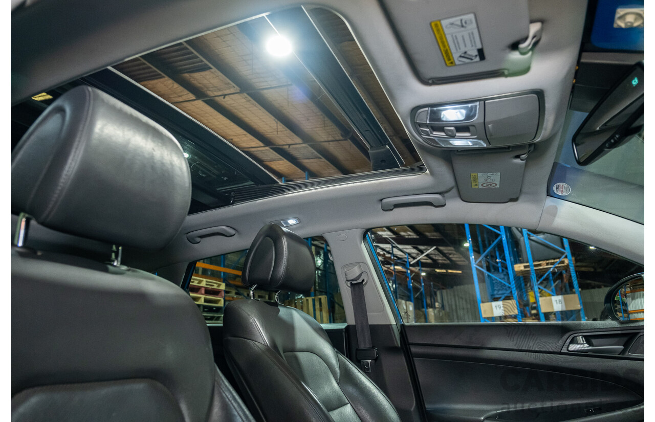 3/2017 Hyundai Tucson Highlander (AWD) TLE 4d Wagon Metallic Blue Turbo Diesel 2.0L