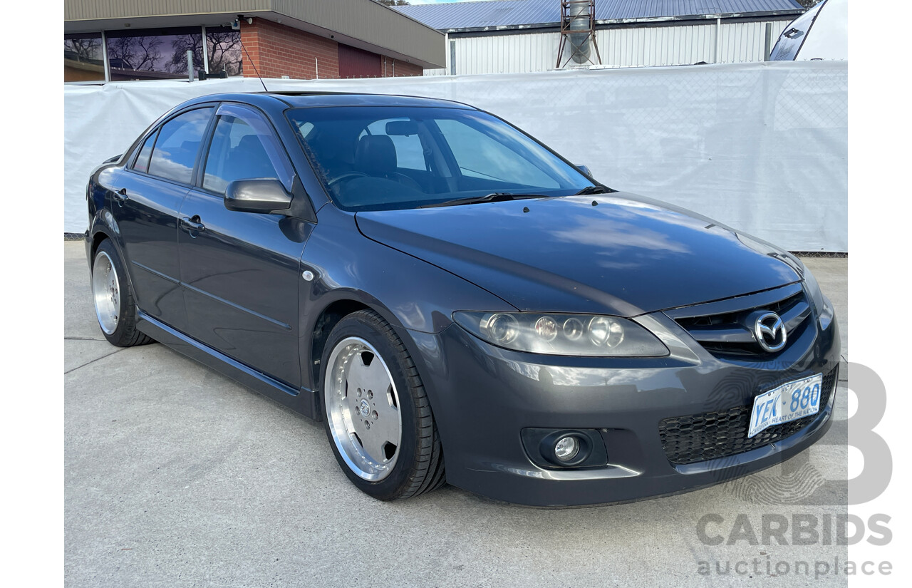 9/2005 Mazda Mazda6 Luxury Sports GG 05 UPGRADE 5d Hatchback Grey 2.3L