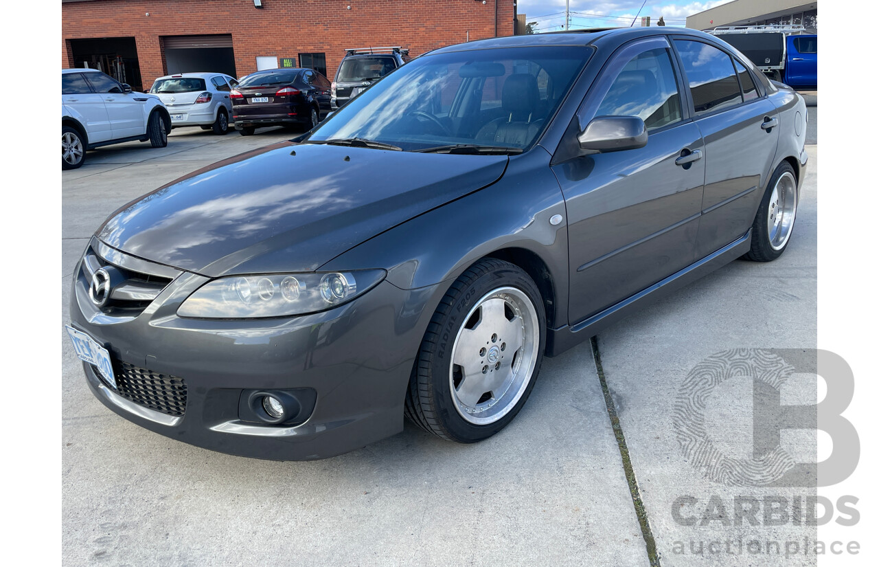 9/2005 Mazda Mazda6 Luxury Sports GG 05 UPGRADE 5d Hatchback Grey 2.3L