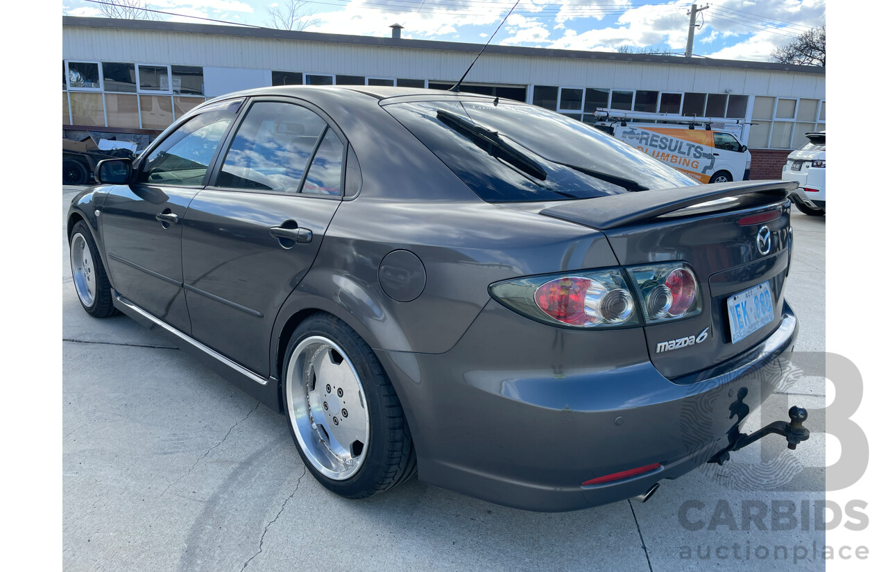 9/2005 Mazda Mazda6 Luxury Sports GG 05 UPGRADE 5d Hatchback Grey 2.3L