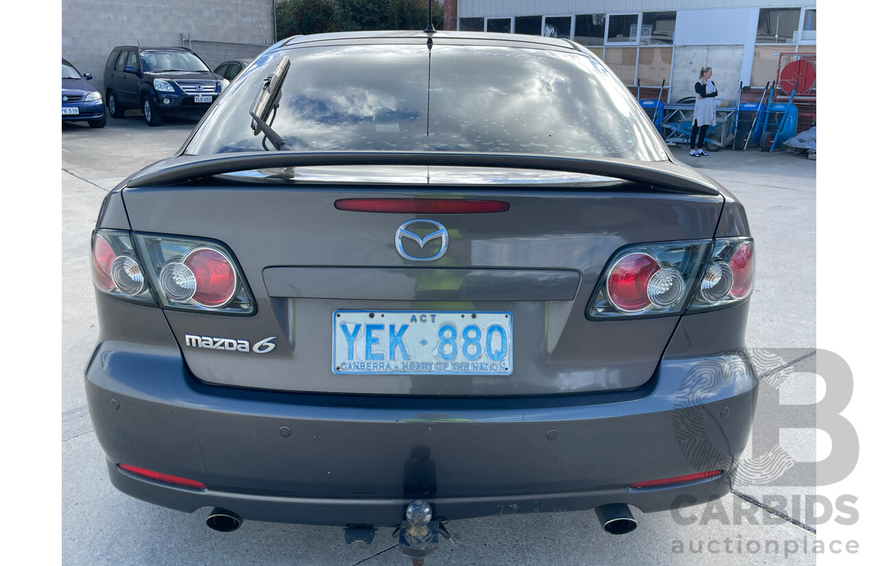 9/2005 Mazda Mazda6 Luxury Sports GG 05 UPGRADE 5d Hatchback Grey 2.3L