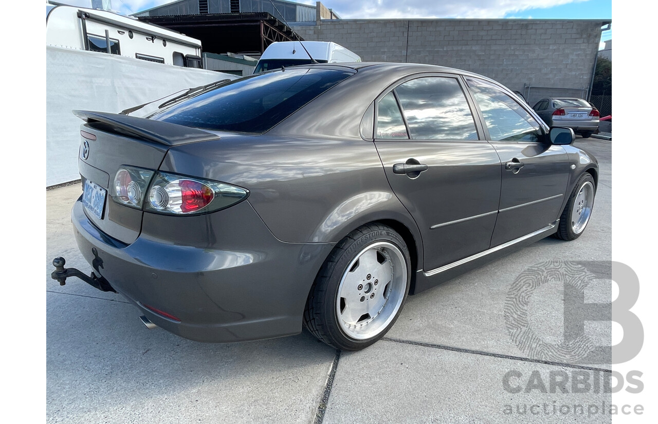 9/2005 Mazda Mazda6 Luxury Sports GG 05 UPGRADE 5d Hatchback Grey 2.3L