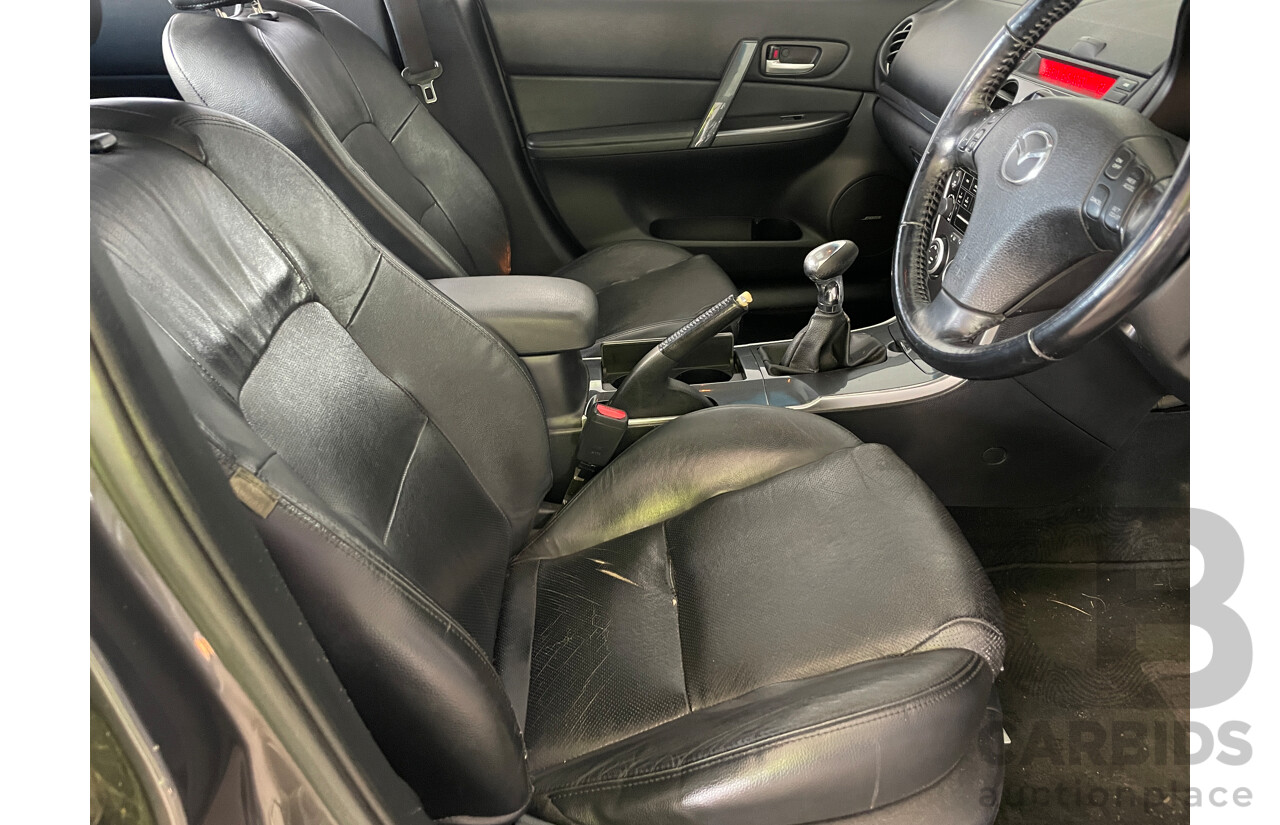 9/2005 Mazda Mazda6 Luxury Sports GG 05 UPGRADE 5d Hatchback Grey 2.3L