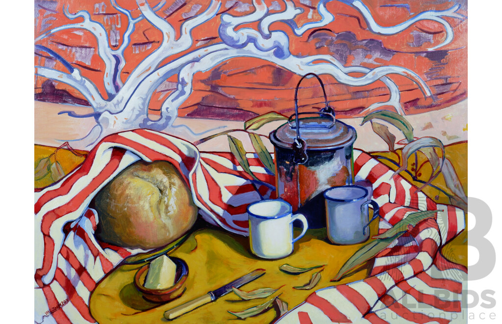 Val Johnson, Billy Tea and Damper, - Lot 1484661 | ALLBIDS
