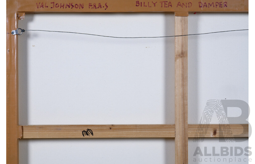 Val Johnson, Billy Tea and Damper, - Lot 1484661 | ALLBIDS