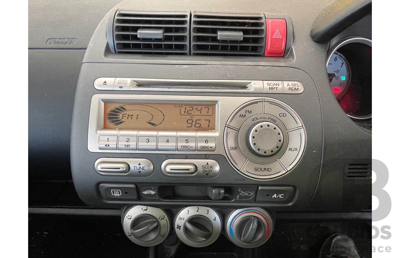 6/2006 Honda Jazz GLi MY06 5d Hatchback Yellow 1.3L