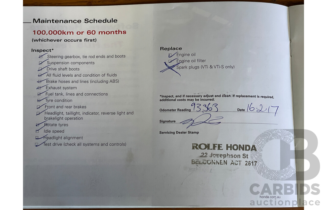 6/2006 Honda Jazz GLi MY06 5d Hatchback Yellow 1.3L