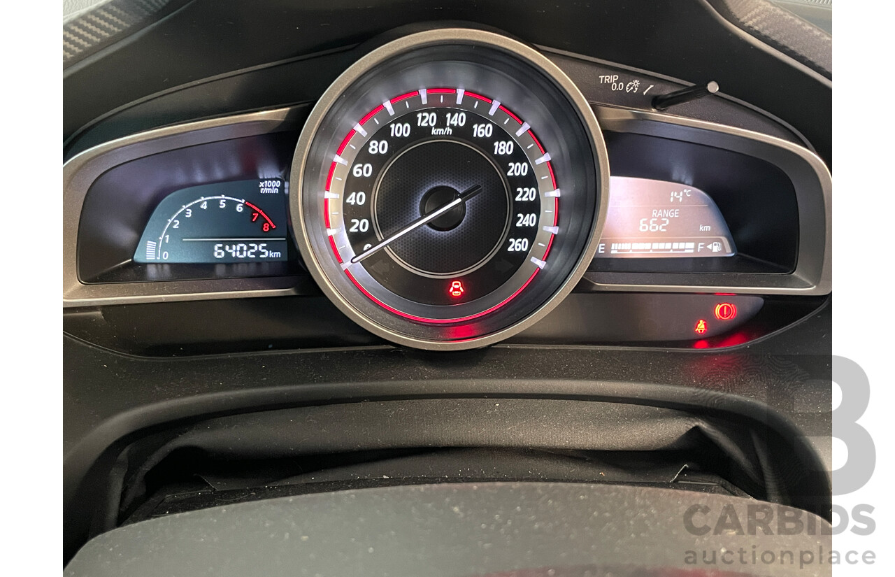 12/2015 Mazda Mazda3 SP25 BM 5d Hatchback White 2.5L