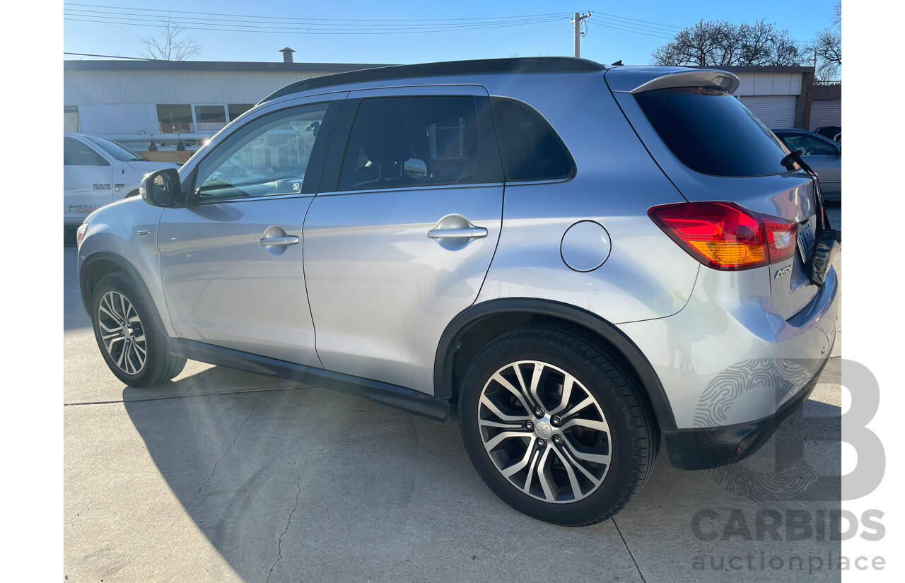 2/2016 Mitsubishi ASX LS (2wd) XB MY15.5 4d Wagon Silver 2.0L