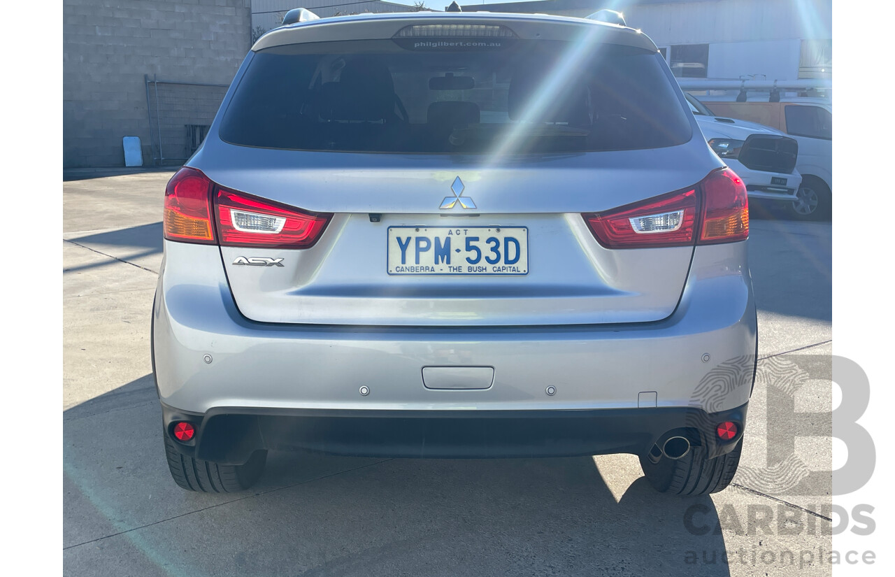 2/2016 Mitsubishi ASX LS (2wd) XB MY15.5 4d Wagon Silver 2.0L