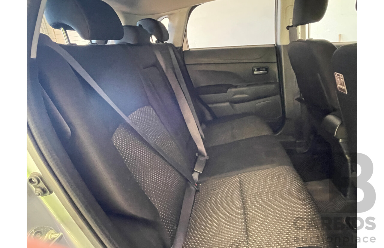 2/2016 Mitsubishi ASX LS (2wd) XB MY15.5 4d Wagon Silver 2.0L