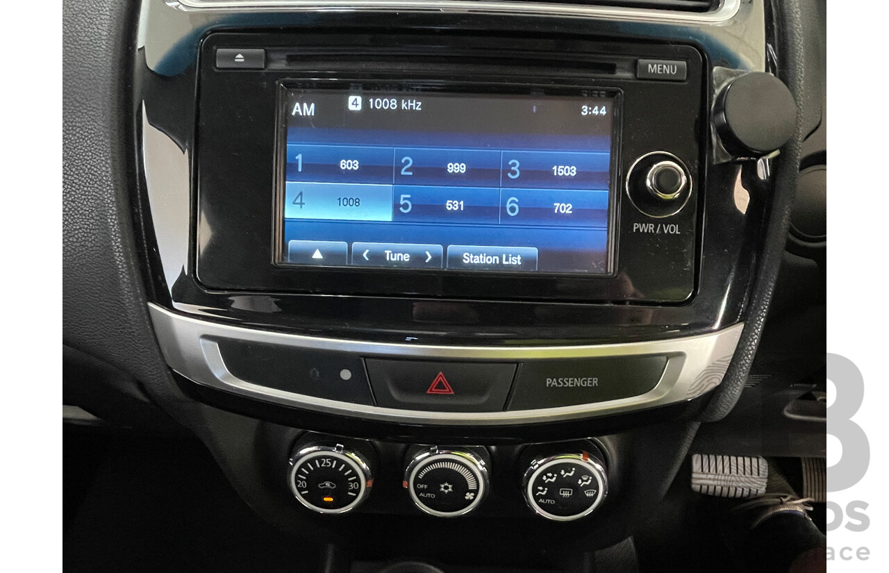 2/2016 Mitsubishi ASX LS (2wd) XB MY15.5 4d Wagon Silver 2.0L