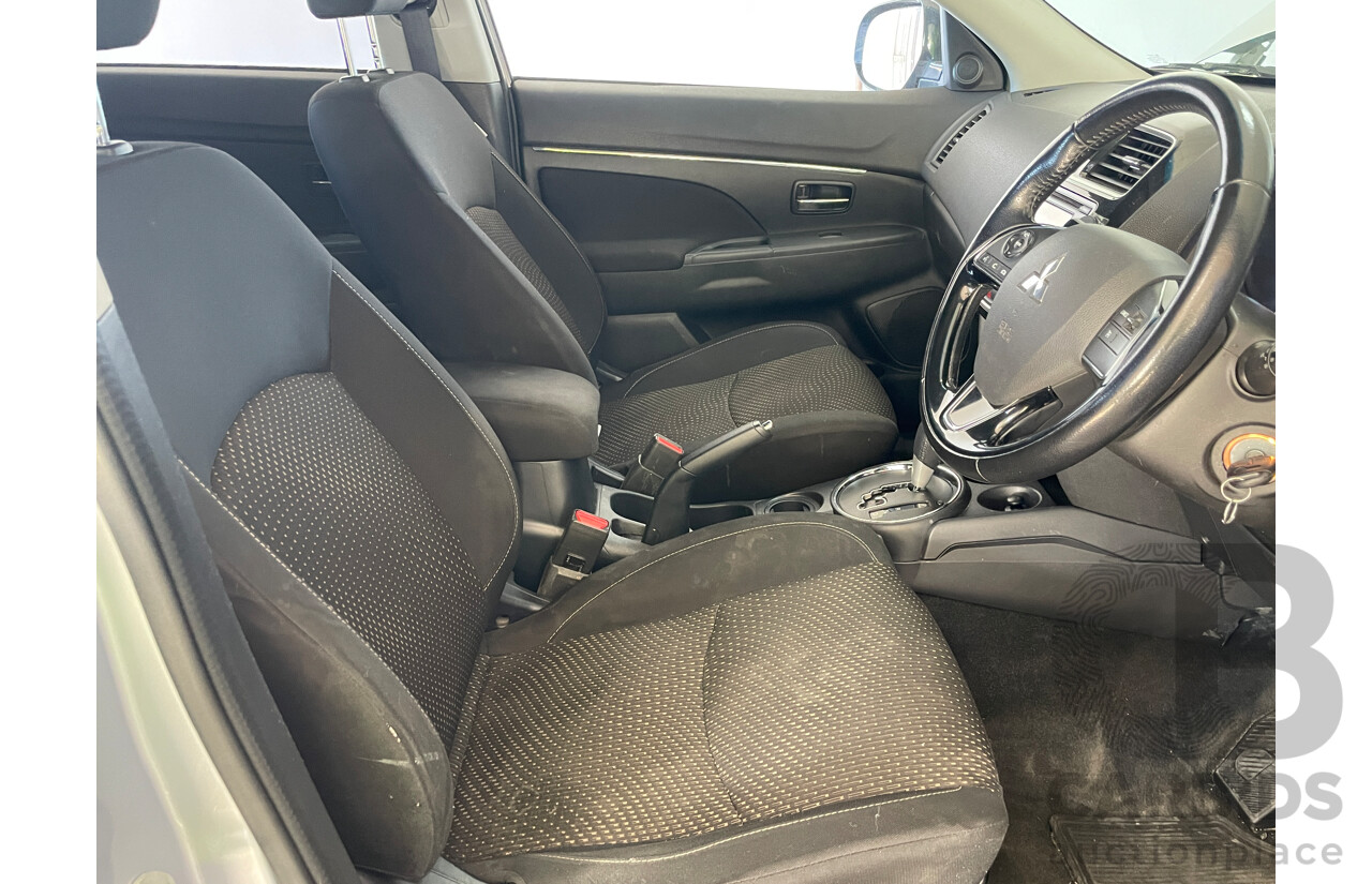 2/2016 Mitsubishi ASX LS (2wd) XB MY15.5 4d Wagon Silver 2.0L