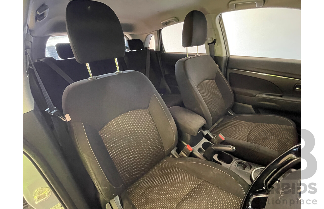 2/2016 Mitsubishi ASX LS (2wd) XB MY15.5 4d Wagon Silver 2.0L