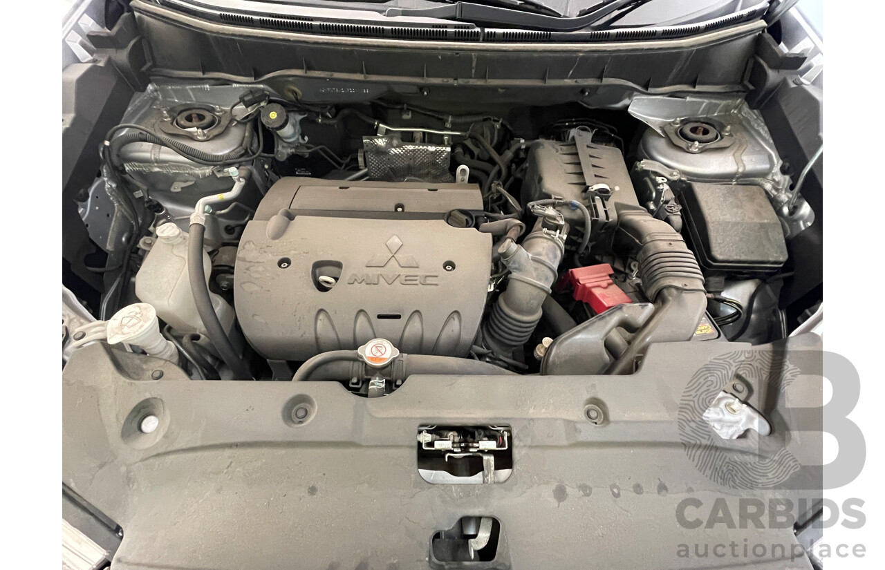 2/2016 Mitsubishi ASX LS (2wd) XB MY15.5 4d Wagon Silver 2.0L