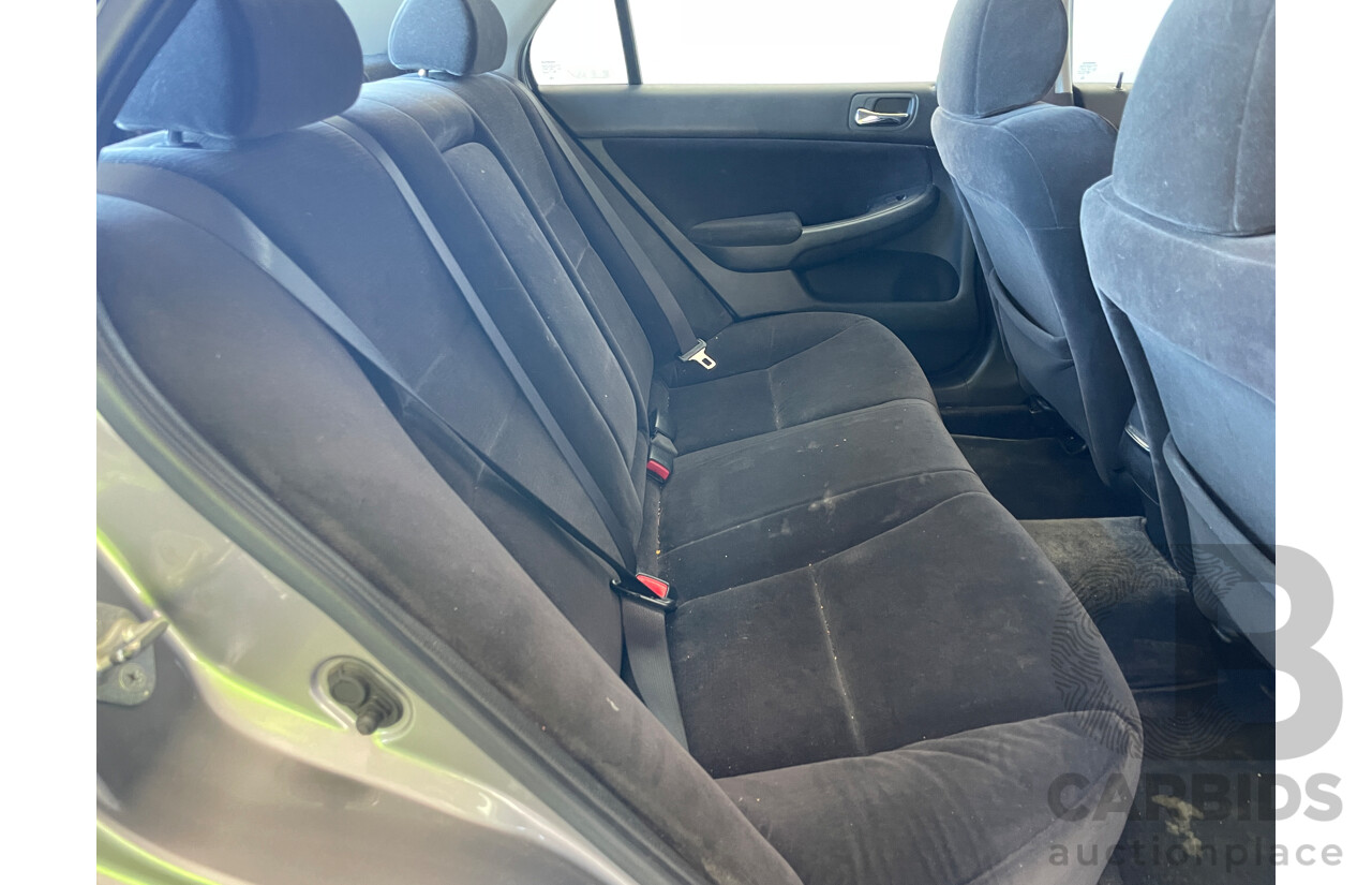 7/2006 Honda Accord VTi 40 4d Sedan Silver 2.4L