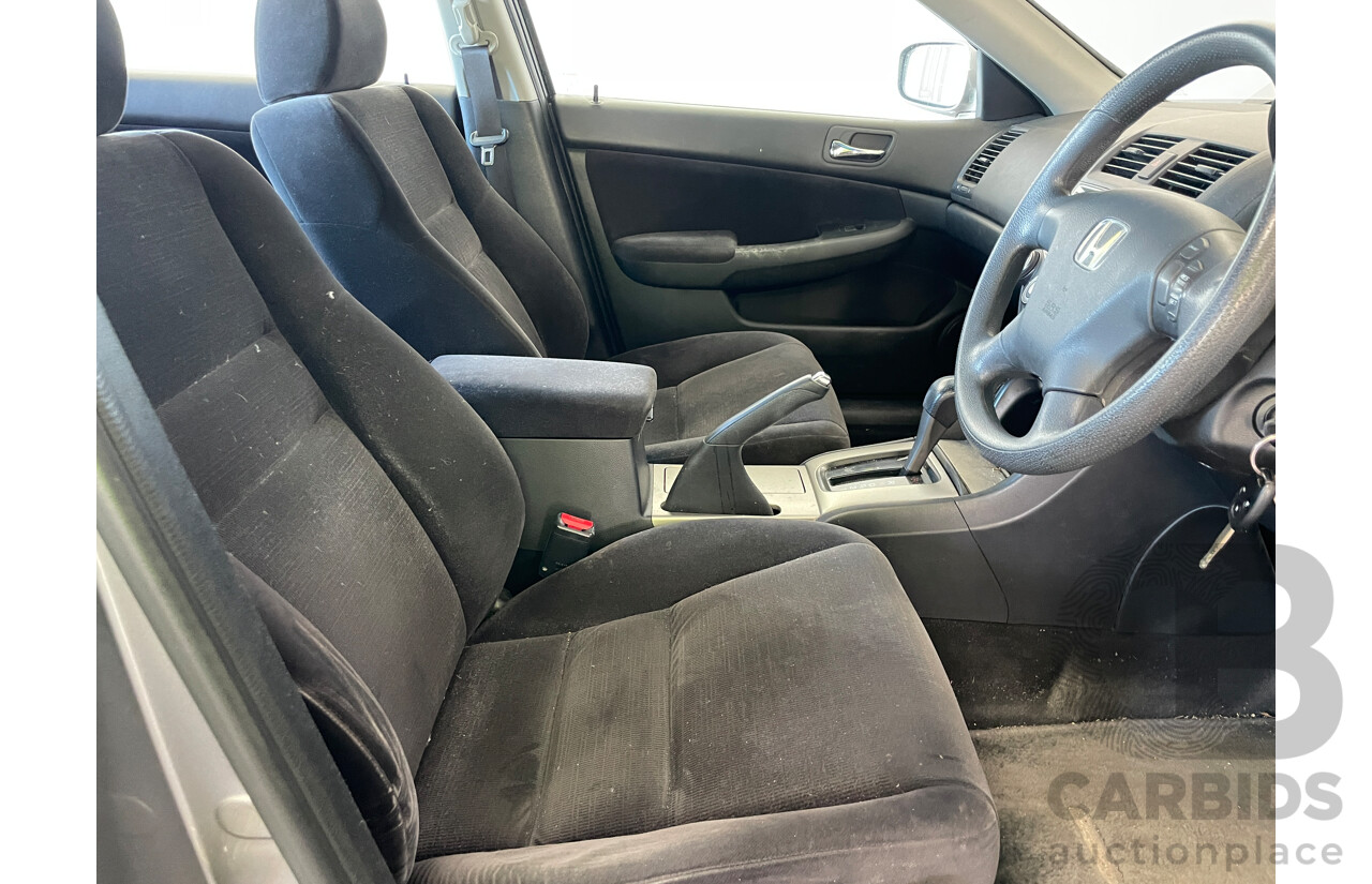7/2006 Honda Accord VTi 40 4d Sedan Silver 2.4L