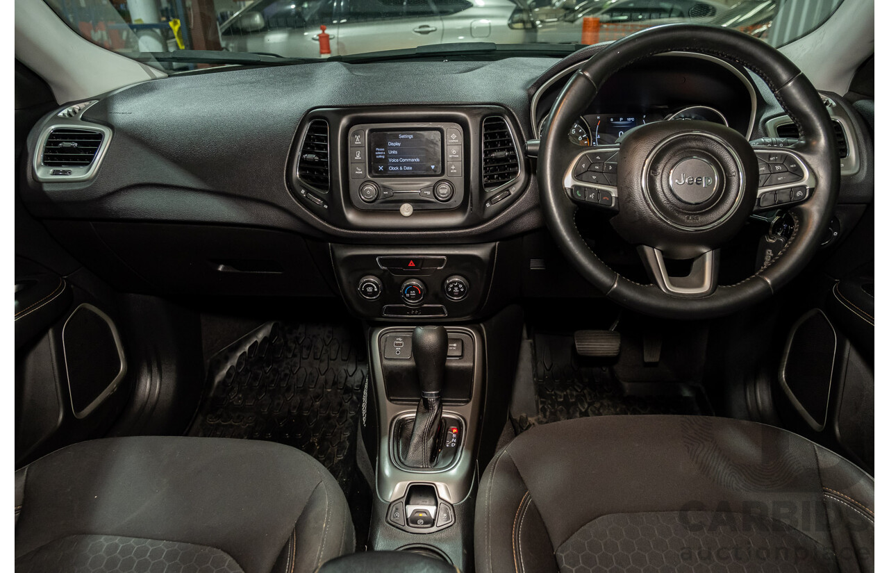 12/2017 Jeep Compass Sport M6 MY18 4d Wagon Pearl White 2.4L