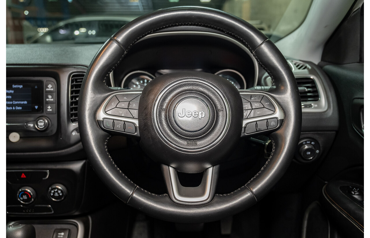 12/2017 Jeep Compass Sport M6 MY18 4d Wagon Pearl White 2.4L