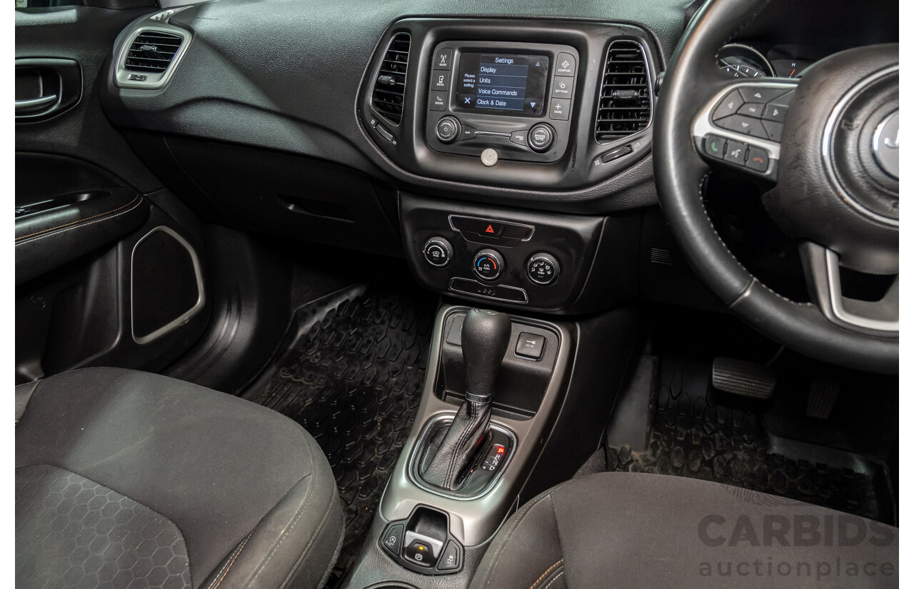 12/2017 Jeep Compass Sport M6 MY18 4d Wagon Pearl White 2.4L