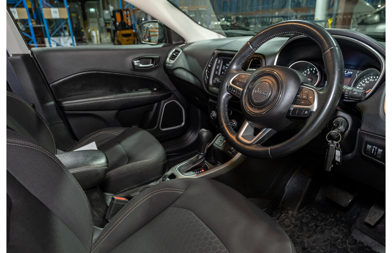 12/2017 Jeep Compass Sport M6 MY18 4d Wagon Pearl White 2.4L