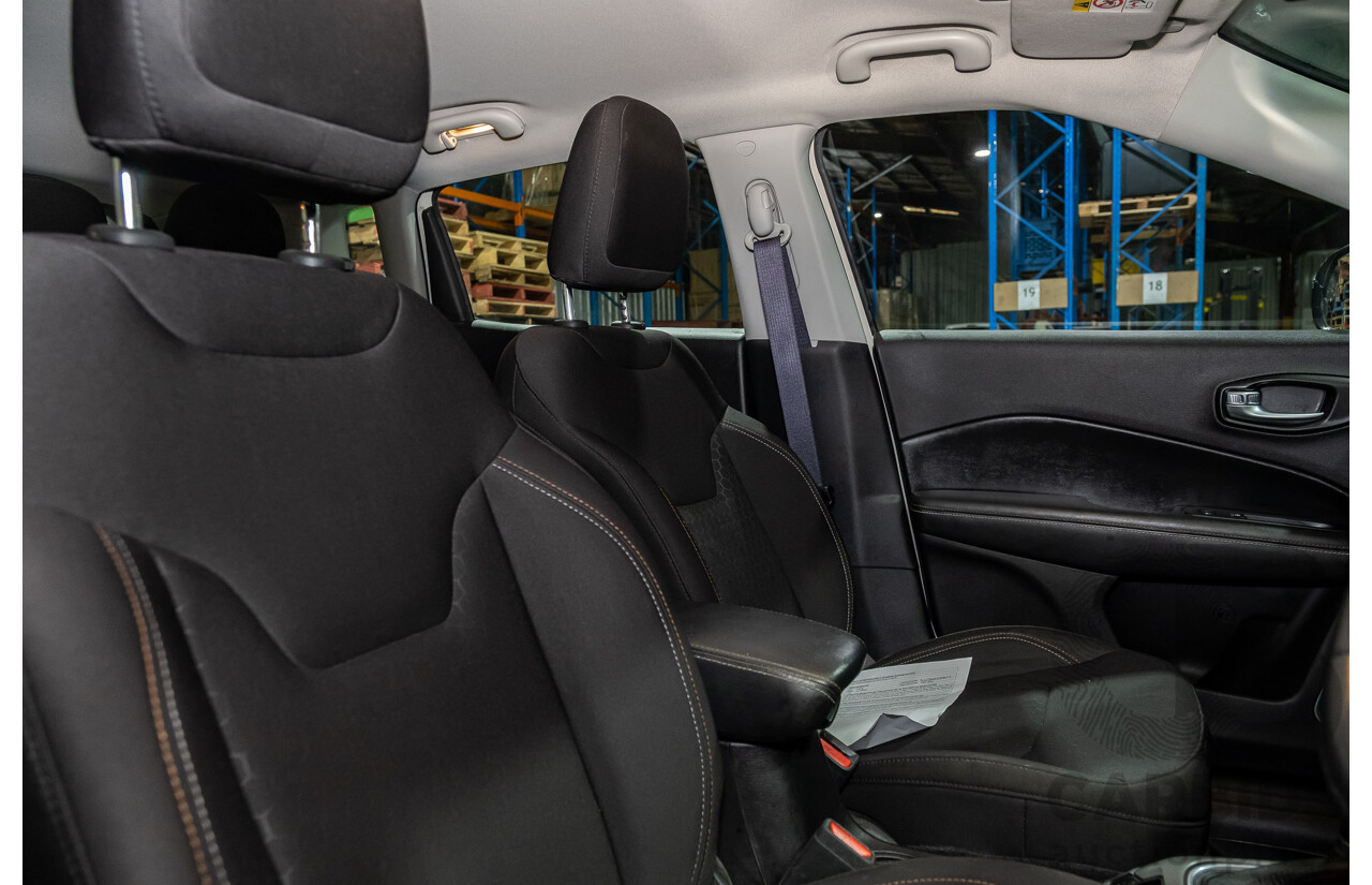 12/2017 Jeep Compass Sport M6 MY18 4d Wagon Pearl White 2.4L