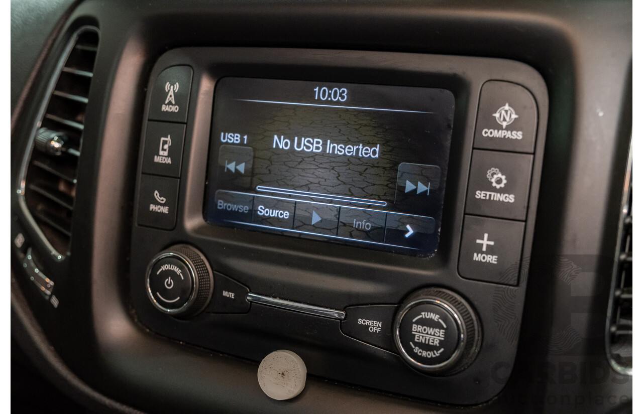 12/2017 Jeep Compass Sport M6 MY18 4d Wagon Pearl White 2.4L