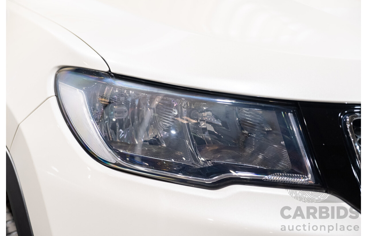 12/2017 Jeep Compass Sport M6 MY18 4d Wagon Pearl White 2.4L