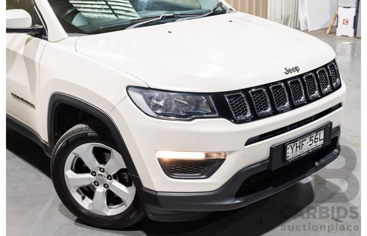 12/2017 Jeep Compass Sport M6 MY18 4d Wagon Pearl White 2.4L