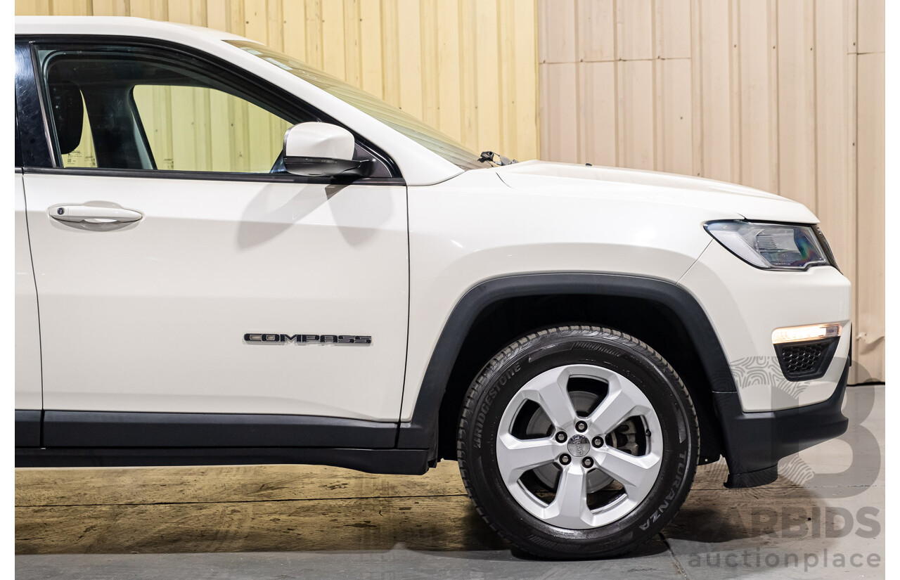 12/2017 Jeep Compass Sport M6 MY18 4d Wagon Pearl White 2.4L