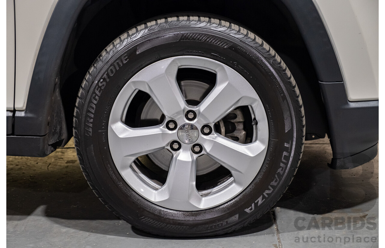 12/2017 Jeep Compass Sport M6 MY18 4d Wagon Pearl White 2.4L