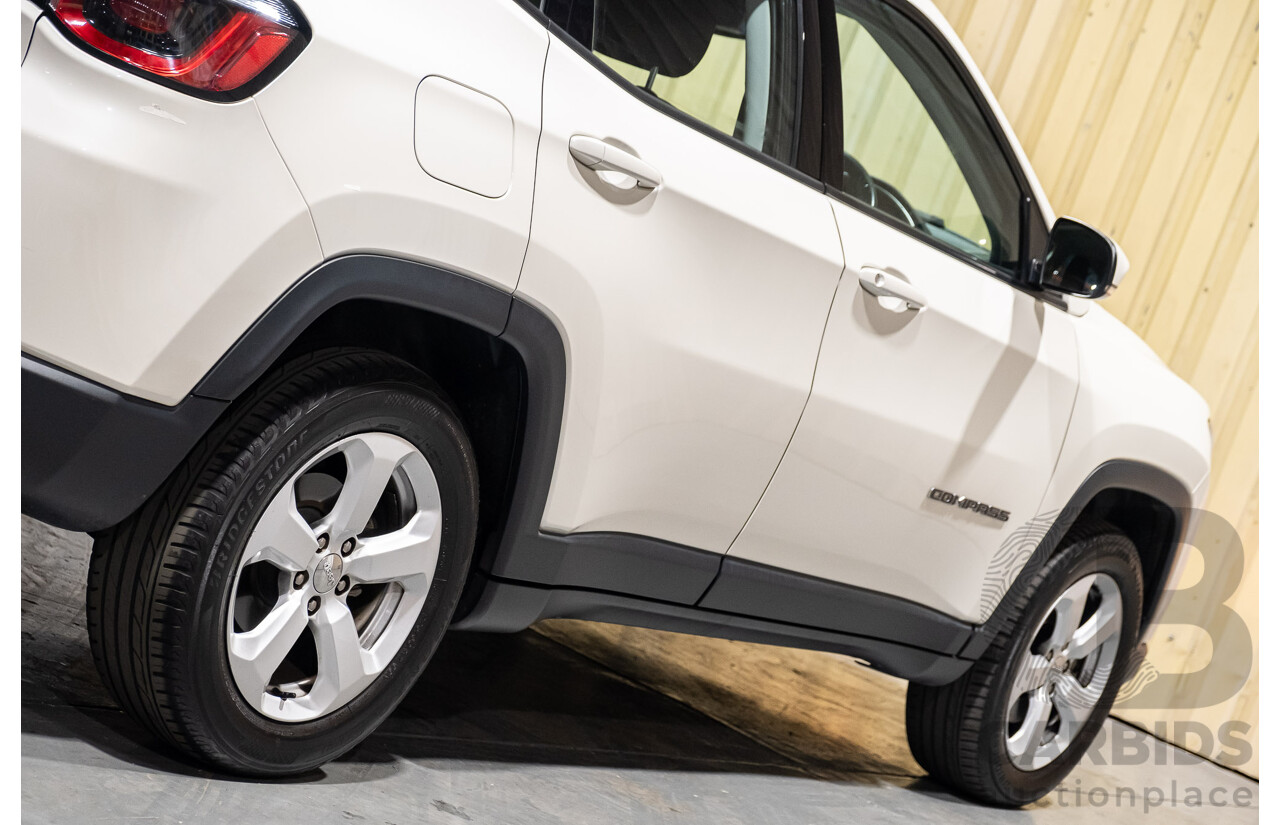 12/2017 Jeep Compass Sport M6 MY18 4d Wagon Pearl White 2.4L