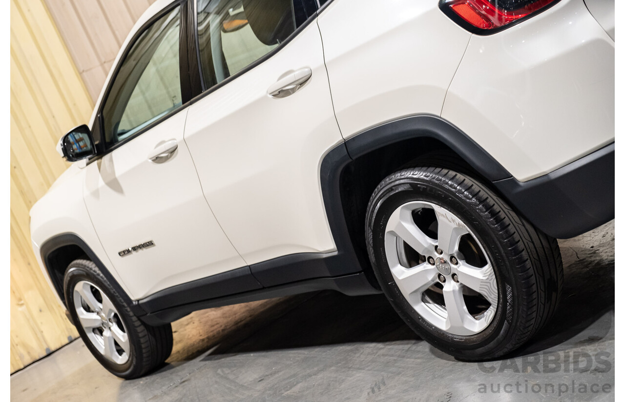 12/2017 Jeep Compass Sport M6 MY18 4d Wagon Pearl White 2.4L