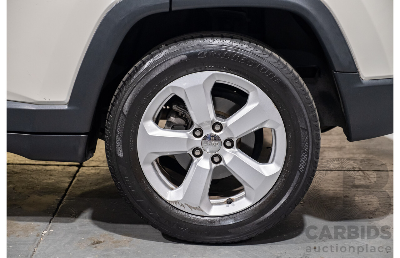 12/2017 Jeep Compass Sport M6 MY18 4d Wagon Pearl White 2.4L