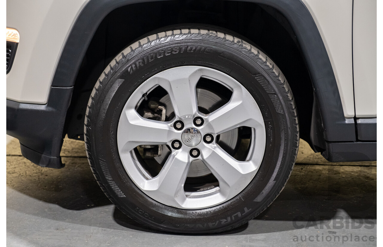 12/2017 Jeep Compass Sport M6 MY18 4d Wagon Pearl White 2.4L