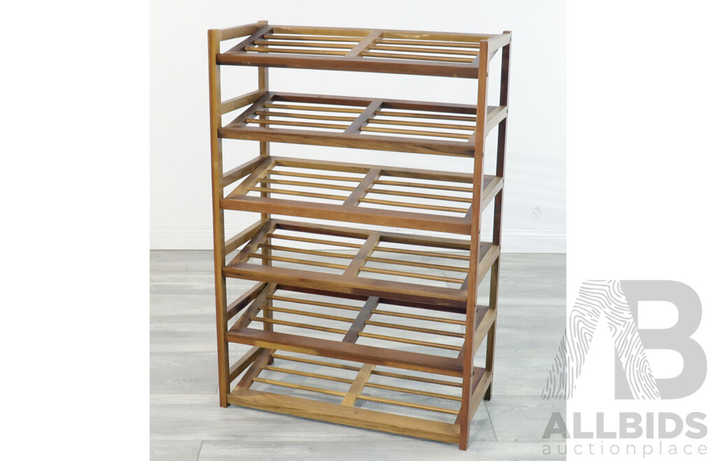 Timber Shoe Rack