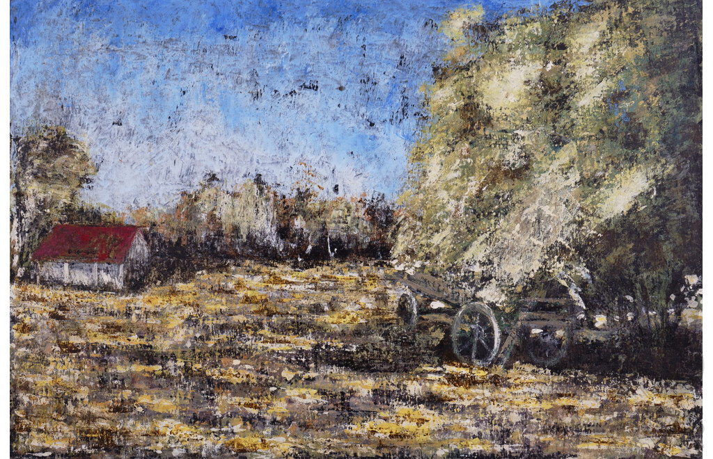 Two Australian Landscape Paintings, Oil on Canvas on Board (2)