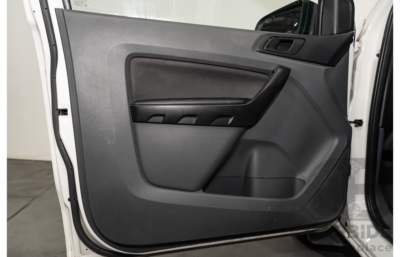 2/2015 Ford Ranger XL 2.2 (4x2) PX MKII C/Chas White 2.2L Turbo Diesel