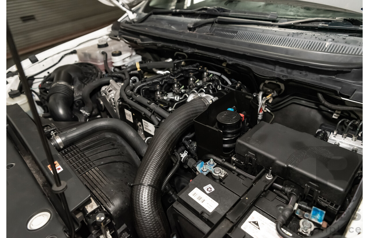 2/2015 Ford Ranger XL 2.2 (4x2) PX MKII C/Chas White 2.2L Turbo Diesel