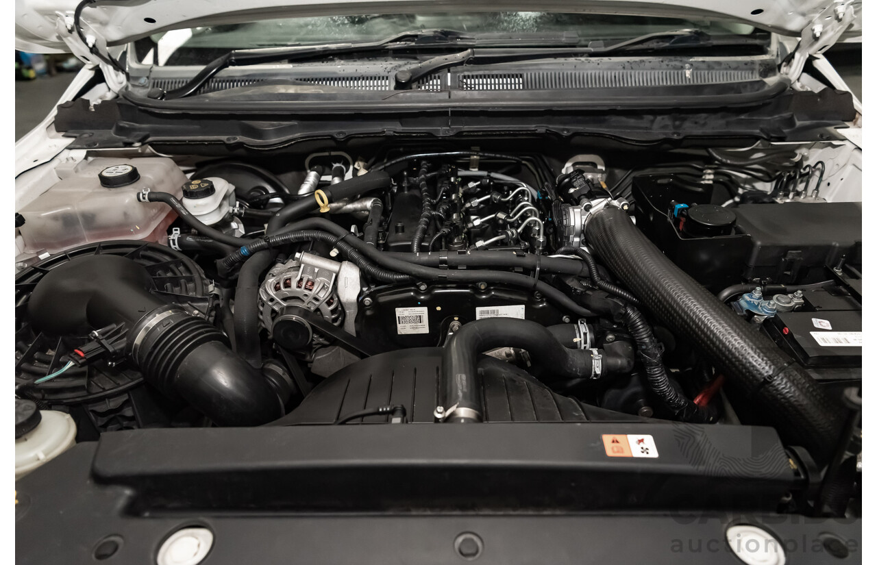 2/2015 Ford Ranger XL 2.2 (4x2) PX MKII C/Chas White 2.2L Turbo Diesel