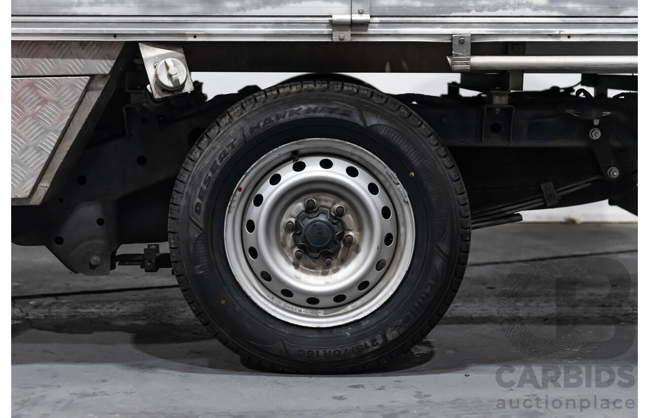 2/2015 Ford Ranger XL 2.2 (4x2) PX MKII C/Chas White 2.2L Turbo Diesel