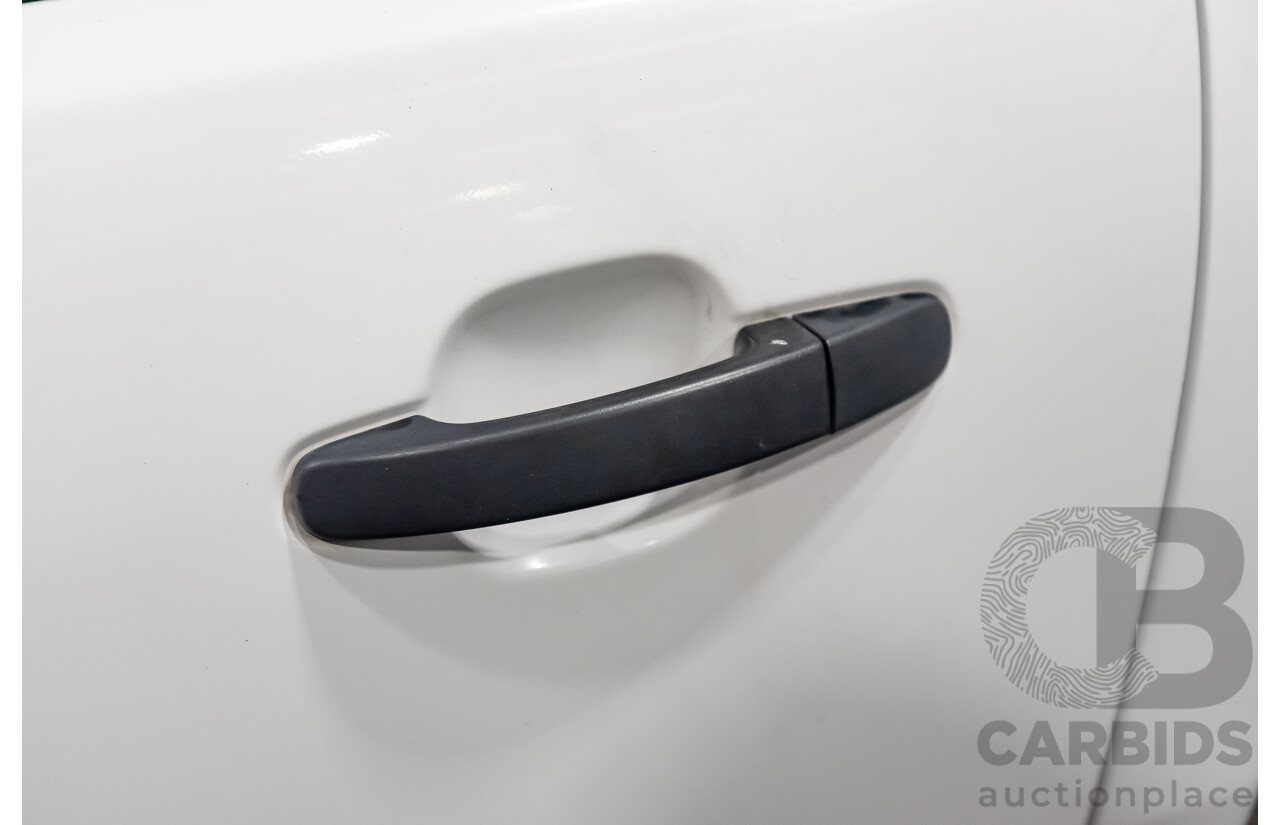 2/2015 Ford Ranger XL 2.2 (4x2) PX MKII C/Chas White 2.2L Turbo Diesel