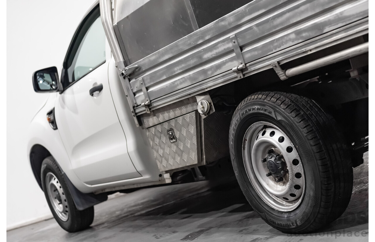2/2015 Ford Ranger XL 2.2 (4x2) PX MKII C/Chas White 2.2L Turbo Diesel