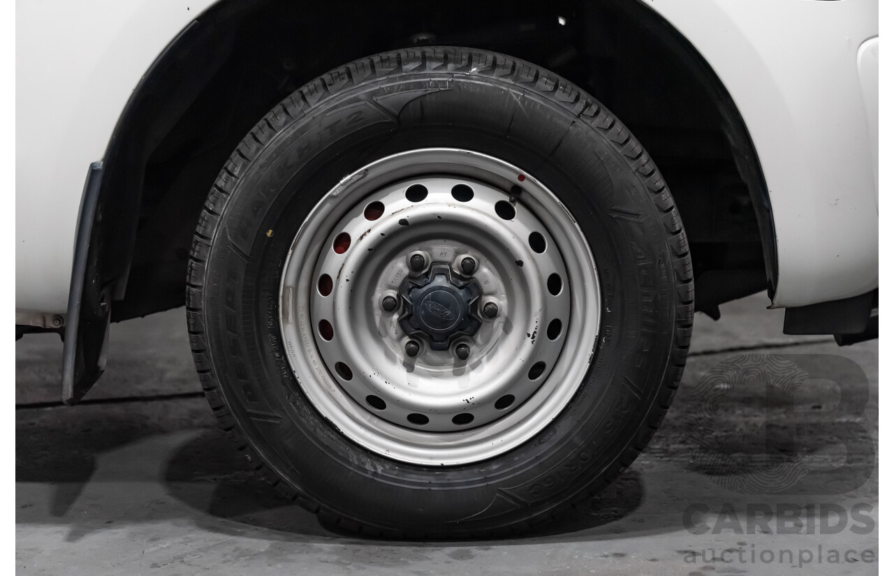 2/2015 Ford Ranger XL 2.2 (4x2) PX MKII C/Chas White 2.2L Turbo Diesel