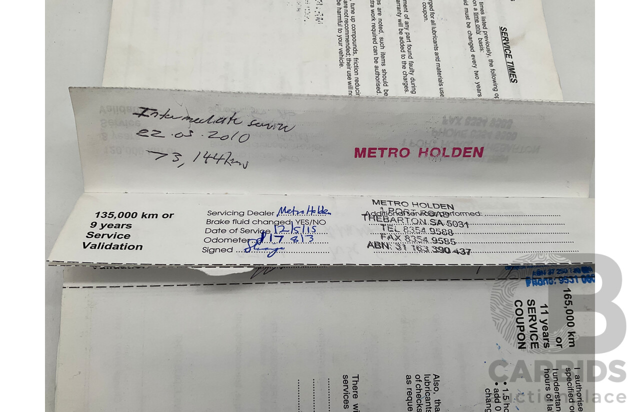 4/2001 Holden Astra CITY TS 5d Hatchback White 1.8L