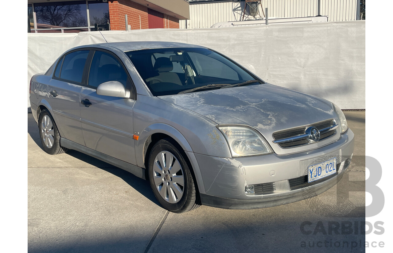 5/2003 Holden Vectra CD ZC 4d Sedan Silver 2.2L