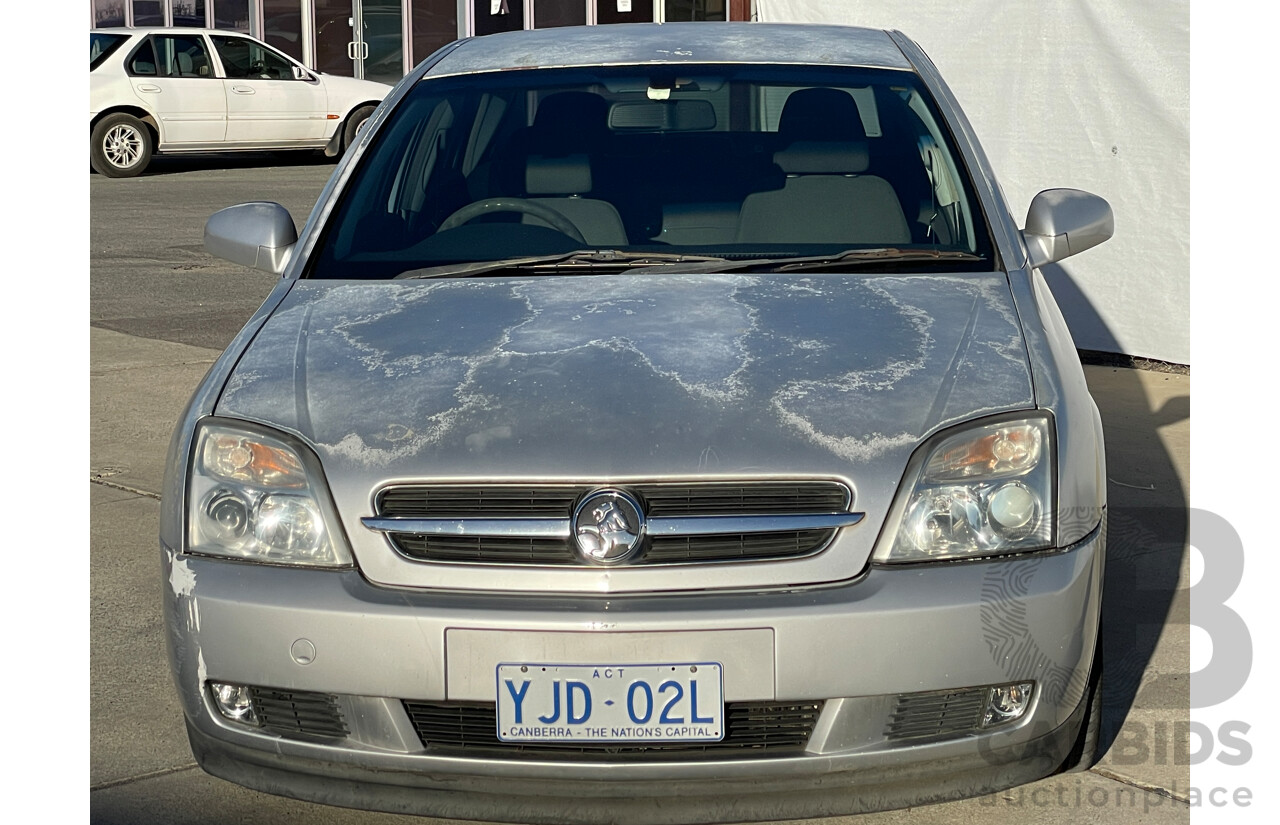 5/2003 Holden Vectra CD ZC 4d Sedan Silver 2.2L