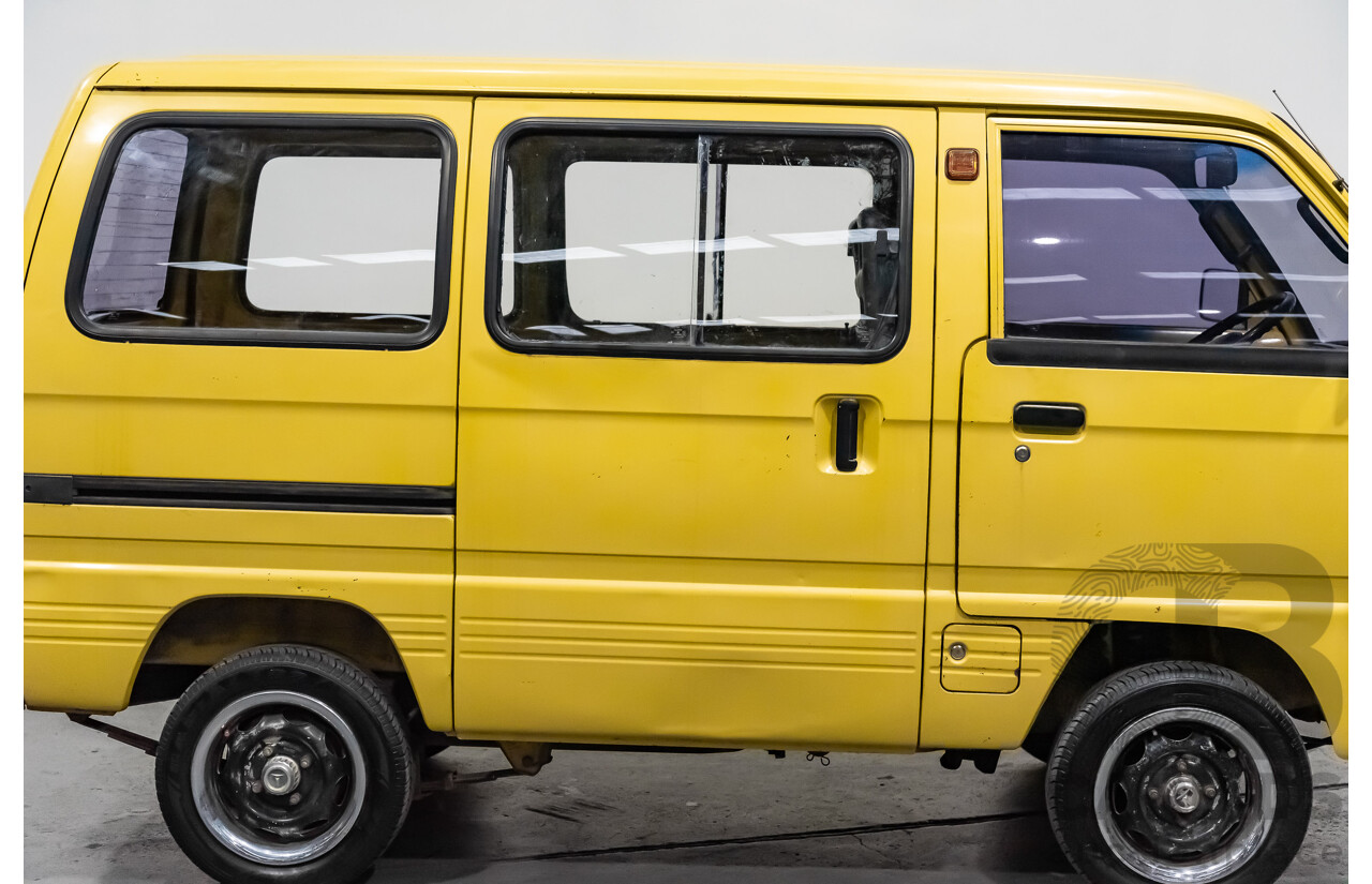 7/1985 Suzuki Super Carry DA21V Van Yellow 1.0L