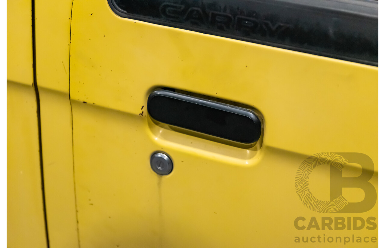 7/1985 Suzuki Super Carry DA21V Van Yellow 1.0L